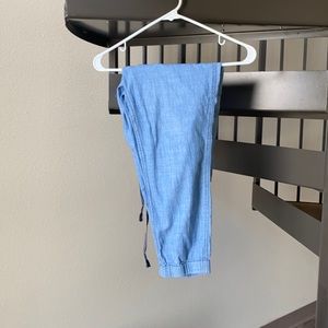 J crew blue jogger jeans